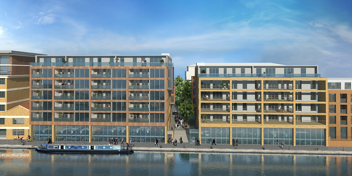 CGI of De Beauvoir Crescent