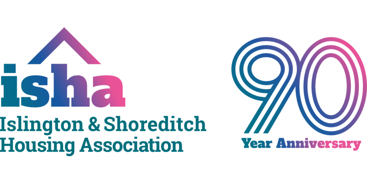 90th anniversary ISHA logo