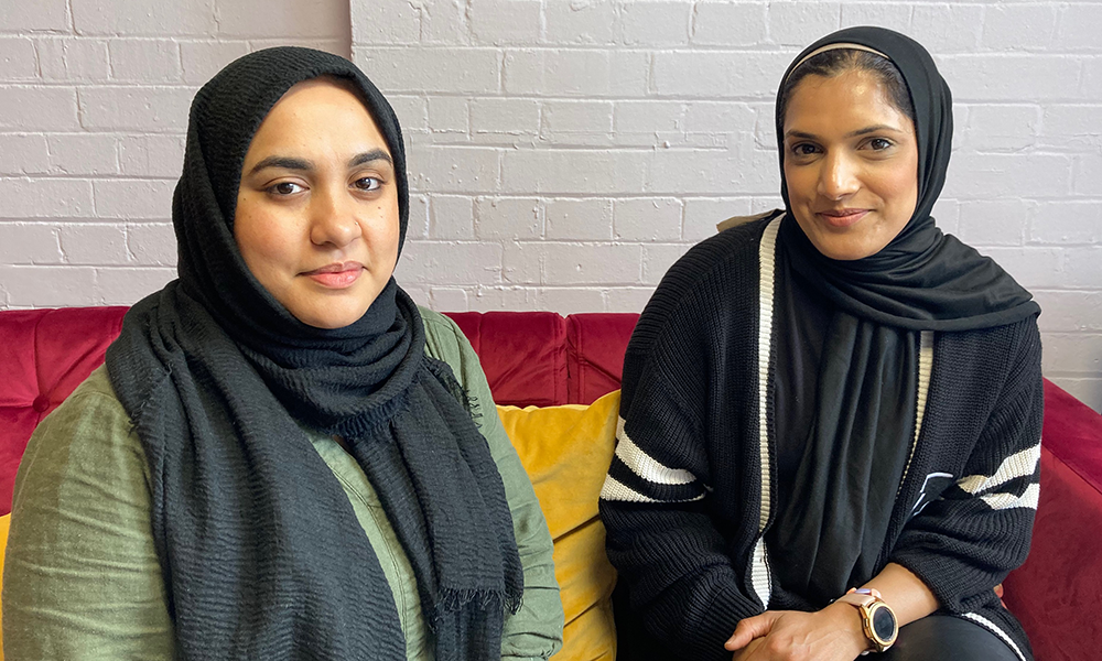 Sabina and Tasneem, ISHA's Complaints Team