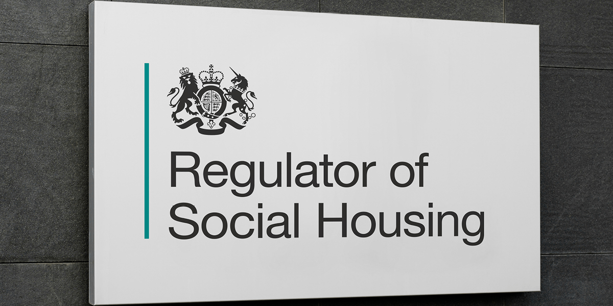 Signage for the Regulator of Social Housing