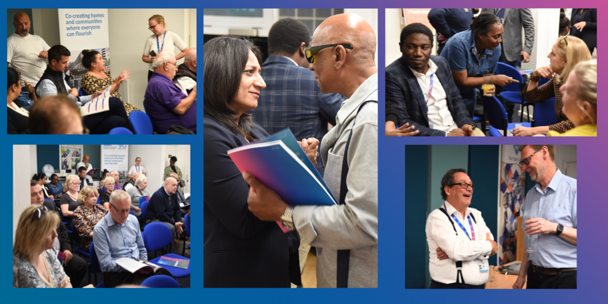 ISHA staff, board members and residents at the AGM.