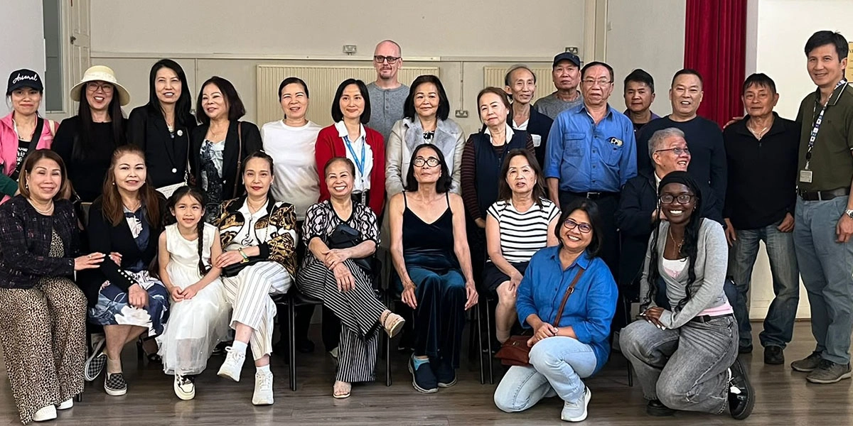 Vietnamese residents at Centre 151 in Hackney.