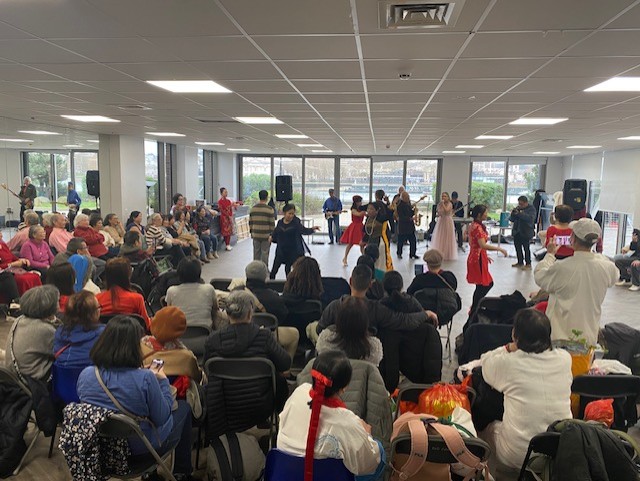 Attendees at a Lunar New Year celebration in 2026 hosted by CRV.