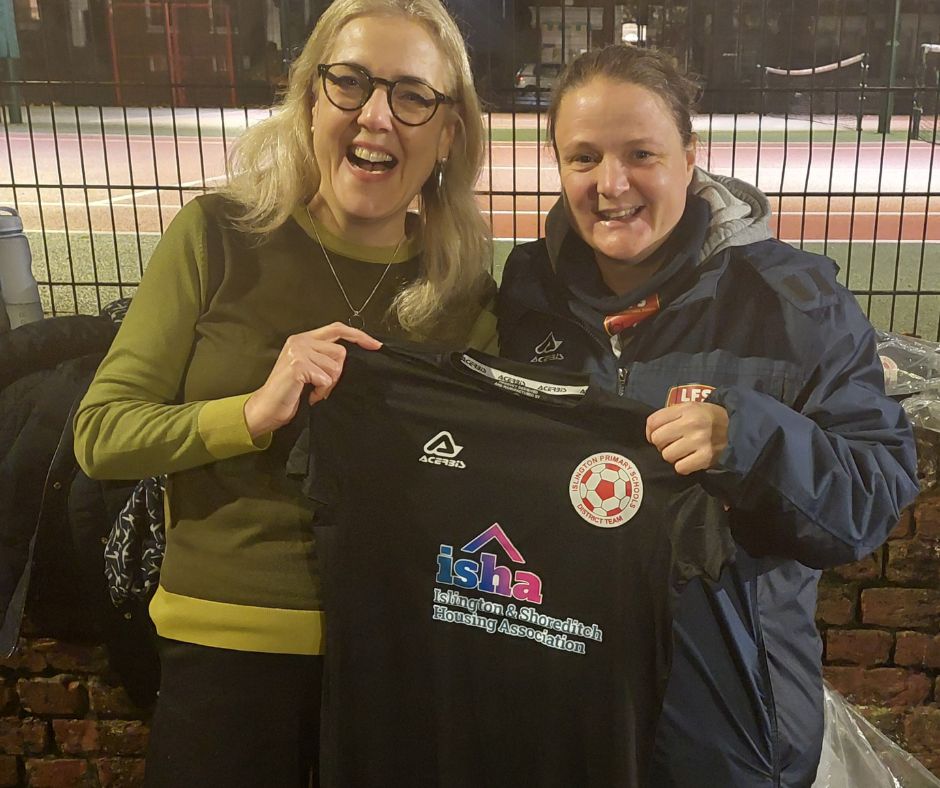 ISHA CEO Ruth Davison and club spokesperson Ellen Maggs.