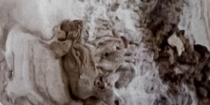 An example of penetrating damp.